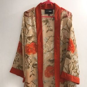 Fashion Nova Rust Kimono